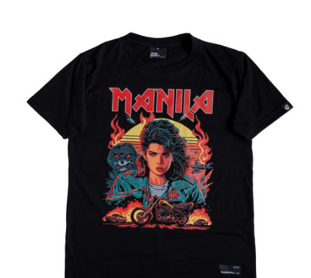 TEAM MANILA KOMIKS TSHIRT BLACK