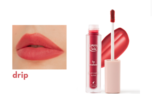 Happy Skin Lip Mallow Tint in Drip