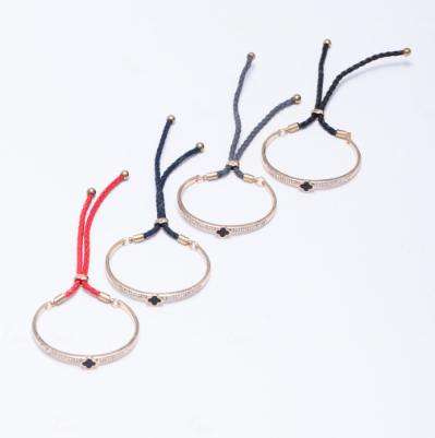 Bracelet Leather Alloy Style