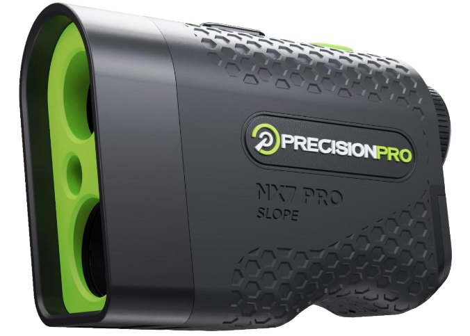 Precision Pro NX Slope Golf Rangefinder with Slope - Advanced Adaptive Slope TechnologyGolf Range Finder - Golf Accessories - Tournament Legal - Weather Resistant - 6X Magnification 650 Yard Range