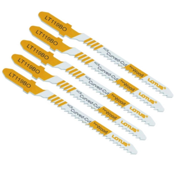 Lotus Jigsaw Blade Bi- Metal (Curved Cut) LT119BO - Power Tool Accessories