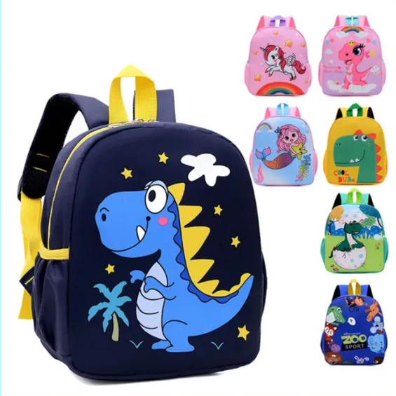 Children's Cute Cartoon Student School Bag Backpack for Kids Waterproof