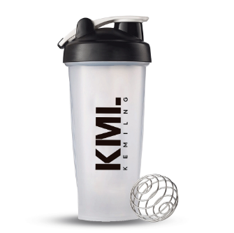 Kemilng Protein Powder Shaker Blending Cup Gym Handle Sports Water Cup 600ml