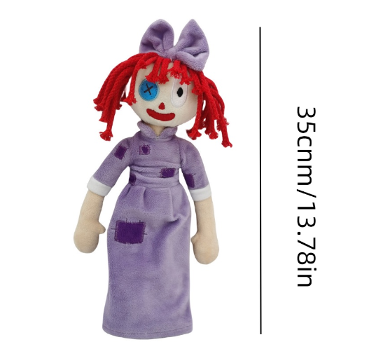 The Amazing Digital Circus Anime Cartoon Plush Pomni Jax Plush doll Toy Theater Rabbit Doll Stuffed Toys Christmas Gifts C6