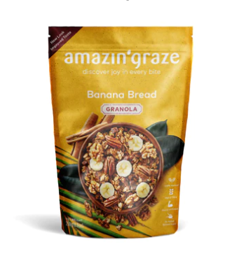 Amazin' Graze Banana Bread Granola 250g