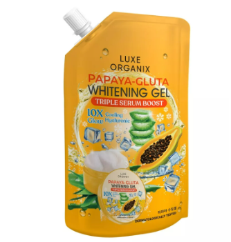 Luxe Organix Papaya+Gluta Whitening Gel 200ml