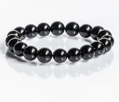 Natural Black Onyx Bead Crystal Gemstone