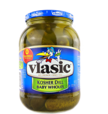 Vlasic Kosher Dill Baby Wholes 1.36L