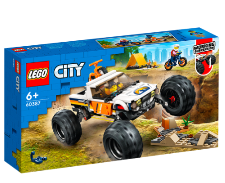 Lego 60387 City 4x4 Off-Roader Adventures 252 pcs Building Block