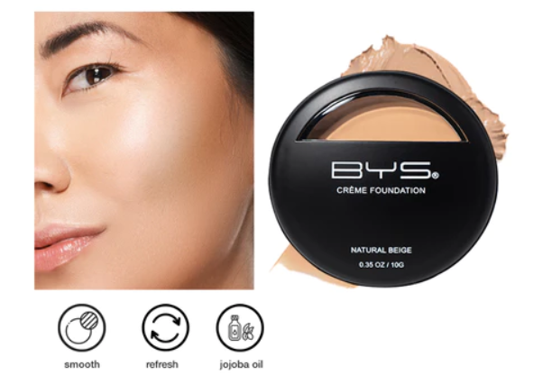 BYS Crème Foundation in Natural Beige