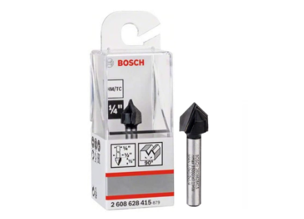 Bosch V-Groove 1/4" (1/2 X 1/2 X 90 X 1 3/4) for Router - Tools/Accessories
