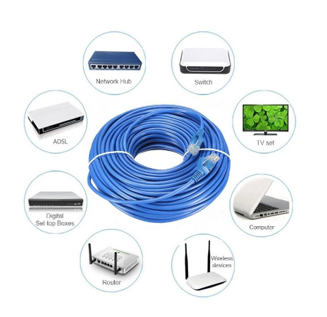 MAIA 15M RJ45 Ethernet Cable for Cat5e Internet Network LAN Cable Cord