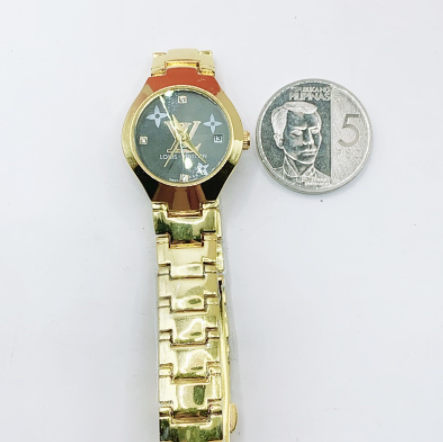 LV 4in1 Set Women’s Fashion Watch Jewelry Accessories