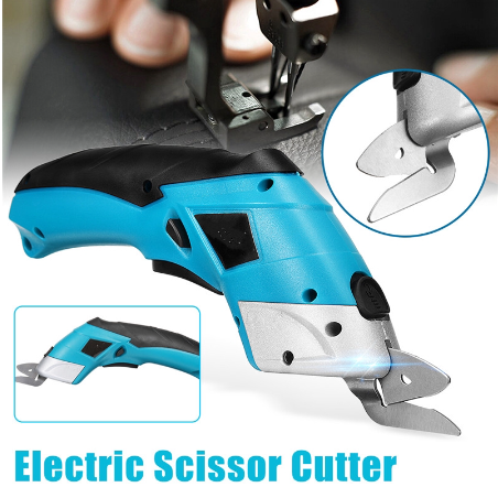 Household Portable Electric Scissor Auto Cutter Cordless Electric tailor scissors