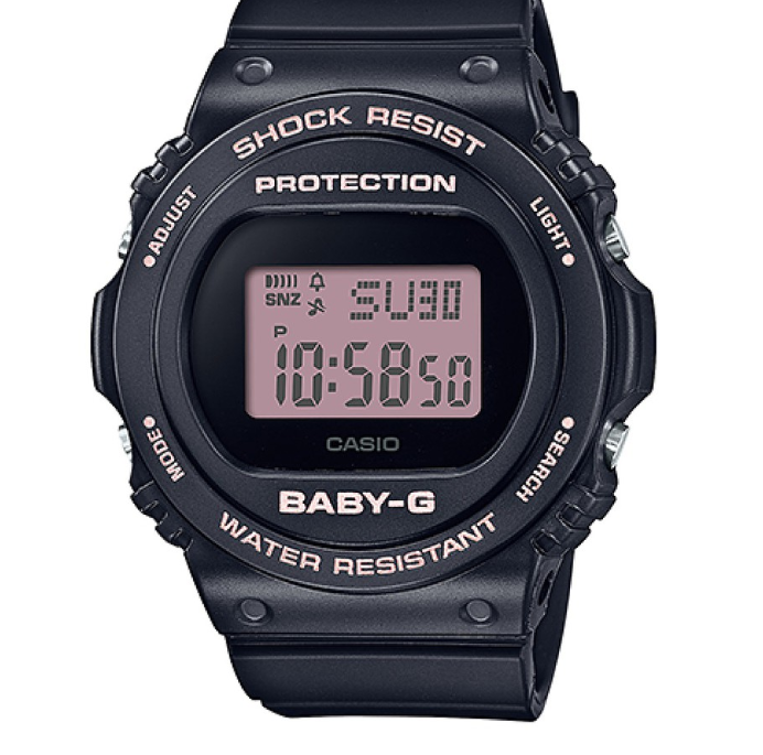Casio Baby-g BGD-570-1BDR Digital Rubber Strap Watch For Women