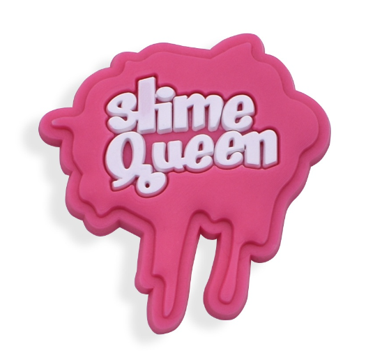 Cute Jibitz Croc Pin Pink Club Croc Jibbits Charm Pretty Girl Queen Jibits for Kids Shoe Charms Shoes Accessories Decoration f4