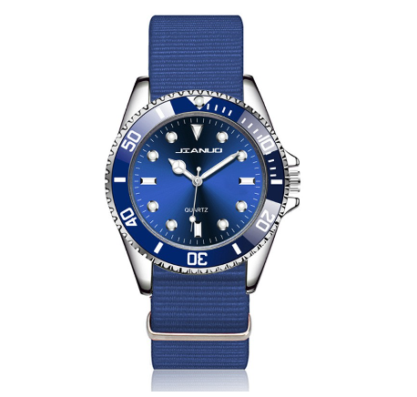 Classic business multicolor water ghost watch men's steel band quartz watch couple watch 002