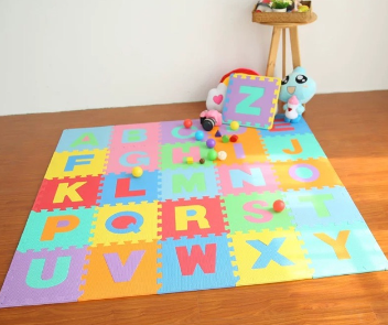 Puzzle Mat Baby Kid Playmat Play Mat 30x30cm