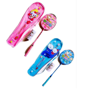 Kiddie Badminton Racket with Shuttlecock Kit Outdoor Sport Game Set ,Gifts for Kids