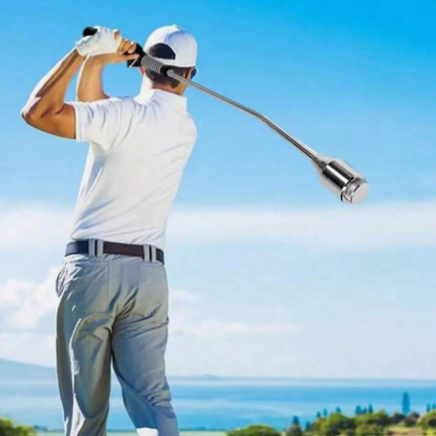 1pc Golf Swing Trainer, Golf Training Aid To Correct Swing Motion, Power And Speed Training To Have Precise And Powerful Hitting