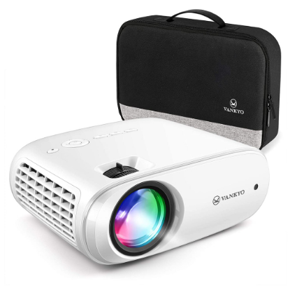 Vankyo Cine Mango 100 Portable Mini Projector 220 Inch Display Compatible With HDMI TV Stick Box Ps4