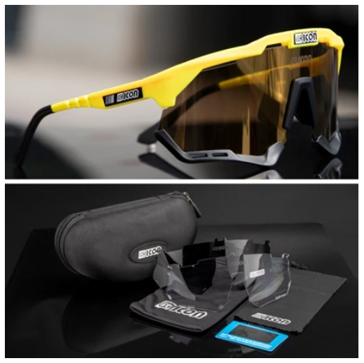 Scicon Polarized Cycling Glasses Mountain Bicycle Glasses Road Bike Cycling Eyewear Men Women Outdoor Sports Cycling Sunglasses SSG7