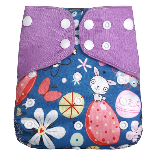Ready Stocks Waterproof Reusable Digital Printed One Size Pocket Cloth Diaper S1