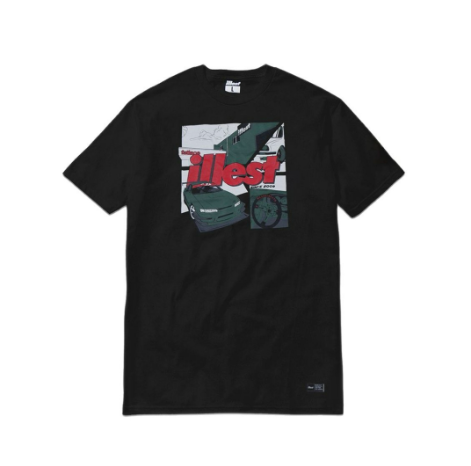 Illest Paddock Tee Shirt - Black