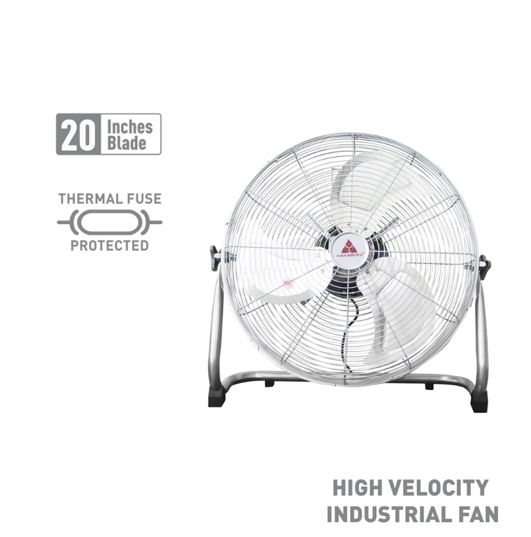 Hanabishi High Velocity Industrial Fan 20" HVIFF-20PC