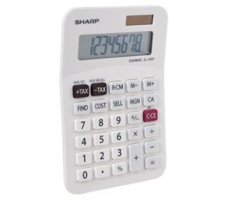 Sharp Semi Desktop Calculator EL-330F