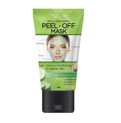 Megan Firm and Brightening Peel Off Mask with Cucumber Extract 50g