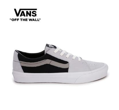 Vans Sk8-Low 2-Tone Light Blue/Black Sneakers For Men