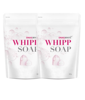 Snailwhite Whipp Soap 100g, Bundle of 2