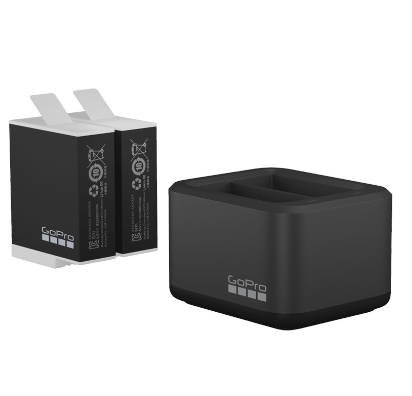 GoPro Hero 12/11/10/9 Dual Battery Charger + Enduro Batteries