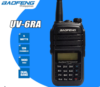 BAOFENG UV6RA DUAL BAND 5WATTS TWO WAY RADIO