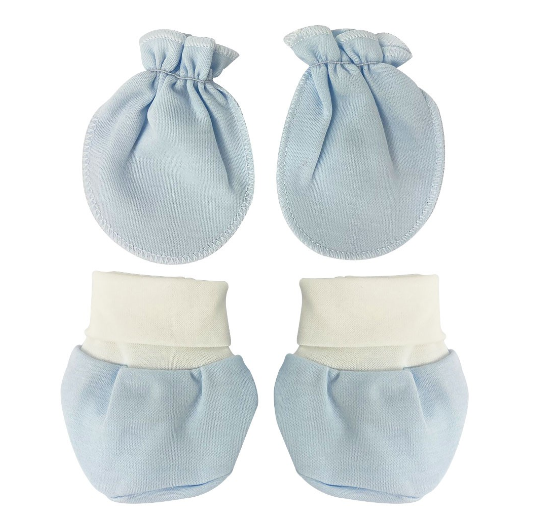 Newborn and Infant Gloves and Socks Sets for Baby Boy and Baby Girl SM10
