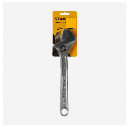 Stanley Adjustable Wrench - 12in./300mm.