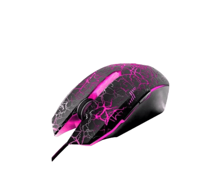 Zeus M-110 Lightning Chain Bolt Gaming Mouse Breathing Light