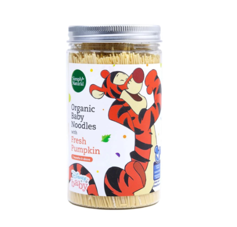 Babymama - Simply Natural Organic Baby Noodles with Fresh Pumpkin 200g