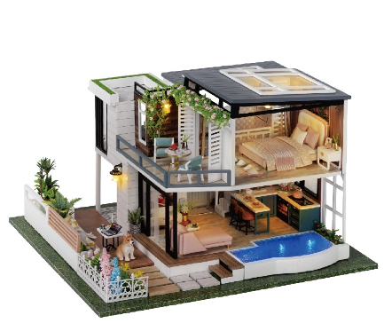 Cuteroom DIY Miniature Garden Villa