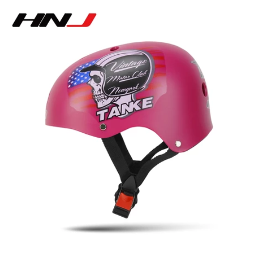 HNJ MOB-AA W-D Motorcycle Bike Nutshell Helmet Open Face Skateboard Helmets HNJ30