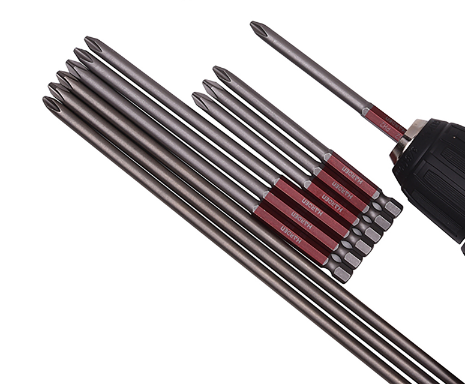 Harden 10Pcs PH2x100,150mm Screwdriver Bits Set