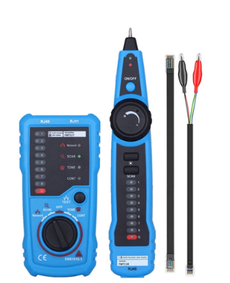 RJ11 RJ45 Telephone Wire Trackers FWT11 Wire Tracers Ethernet LAN Network Cable Testers Line Finder Line Finder Handheld