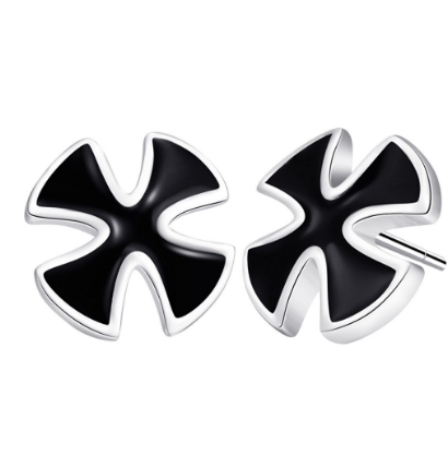 SILVER Korean Fashion Jewelry EARRINGS