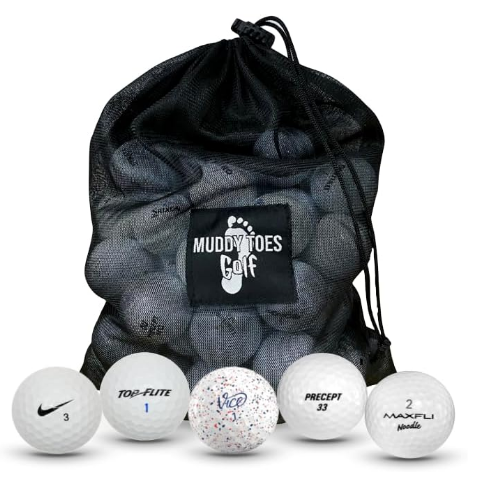 Balls 48 Value Brand Mix - Good Condition - Ready to Play (RTP) - Recycled Used Golf Balls