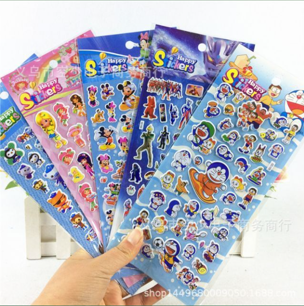 Cute Animal Star Number Stickers