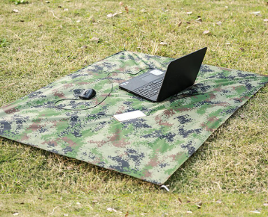 Sand Beach Camouflage Moisture Blanket Outdoor Picnic Camping Waterproof Mat
