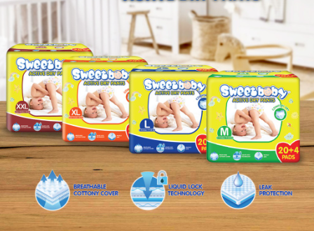 SWEETBABY ACTIVE PANTS XXL 20+4