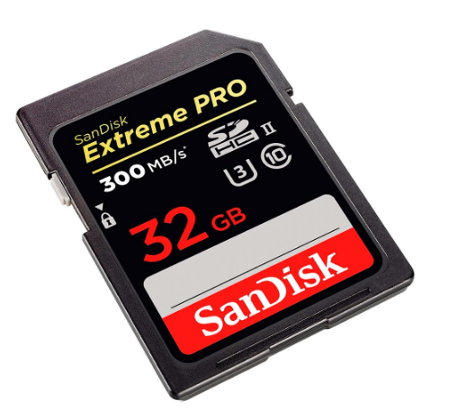 Sandisk 32GB Extreme Pro Memory Card
