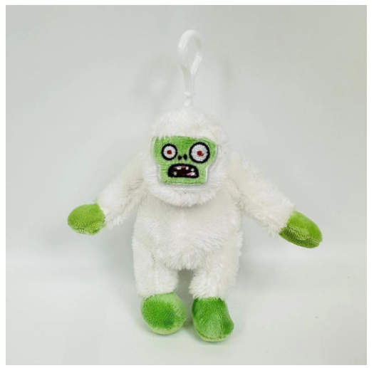 10cm Plants vs. Zombies Plush key chain PVZ Plush Doll Pendant Peashooter Sunflower Ice Dolls Zombie Rag Accessories Doll PVZ22
